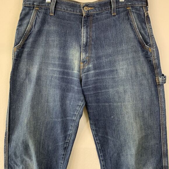 Levis Silvertab Carpenter Jeans Men 36/36 Skate Loose Street Grunge 2000's - Picture 8 of 16